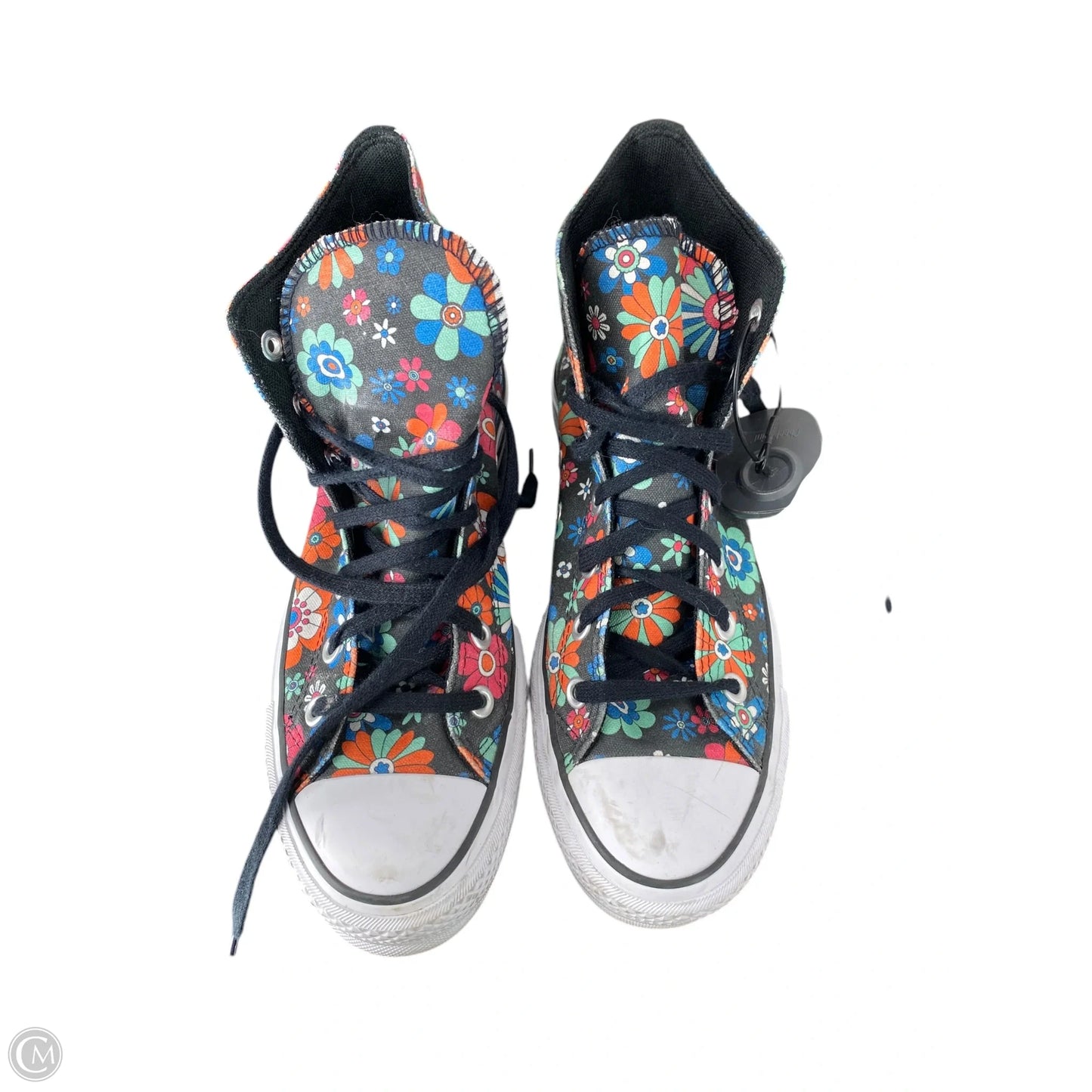 Shoes Sneakers By Converse In Floral Print, Size: 8