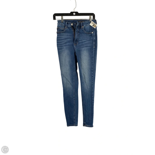 Jeans Skinny By Judy Blue In Blue Denim, Size: 26