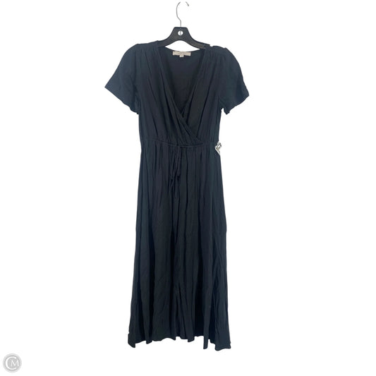 Dress Casual Maxi By Loft In Black, Size: S