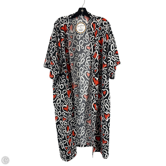 Kimono By Clothes Mentor In Multi-colored, Size: Osfm