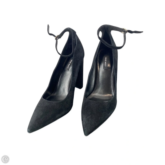 Shoes Heels Block By Nine West In Black, Size: 10