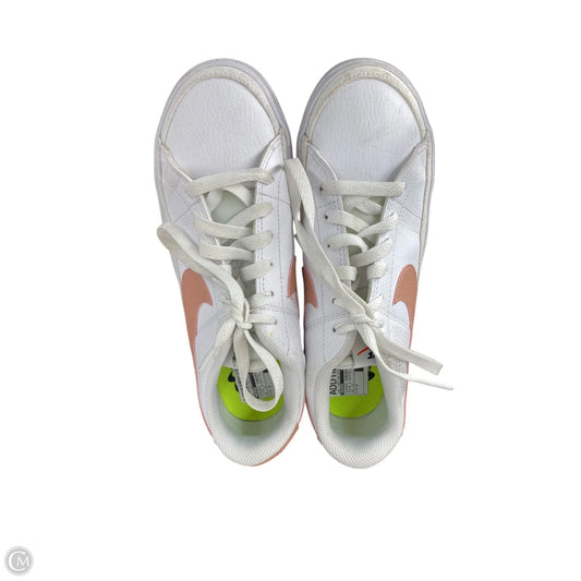 Shoes Sneakers By Nike In Pink & White, Size: 7