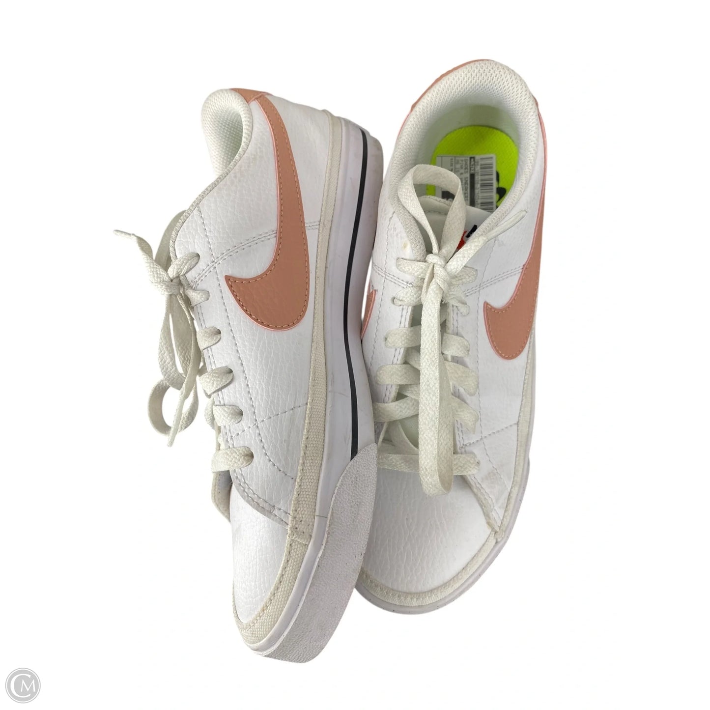 Shoes Sneakers By Nike In Pink & White, Size: 7