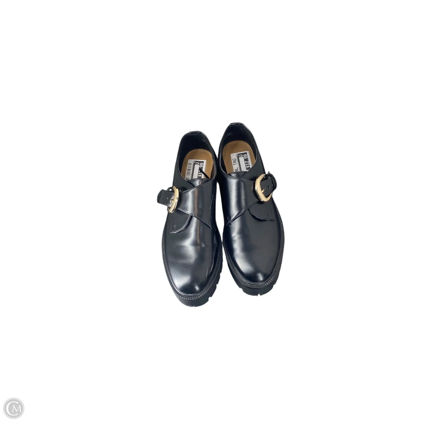Shoes Flats By H&m In Black, Size: 7