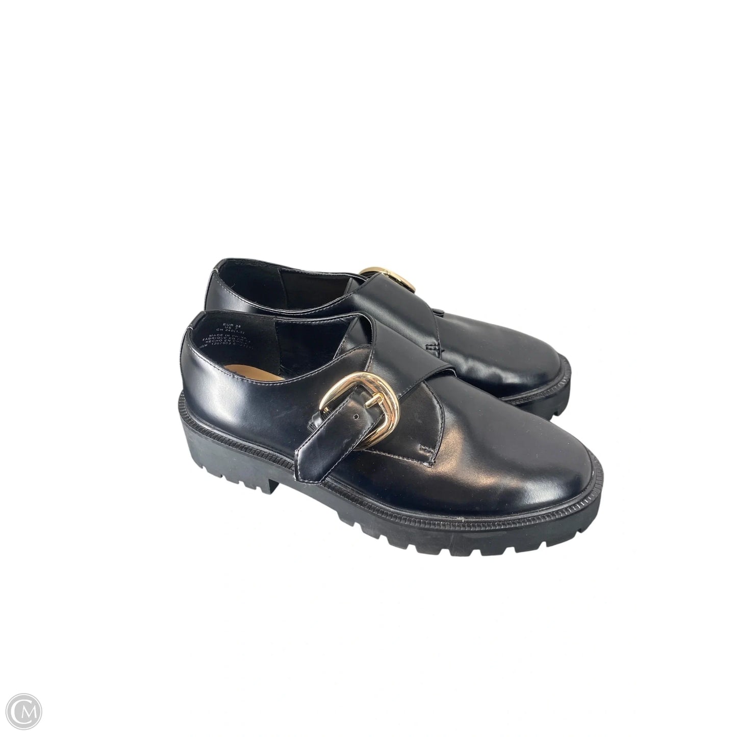 Shoes Flats By H&m In Black, Size: 7