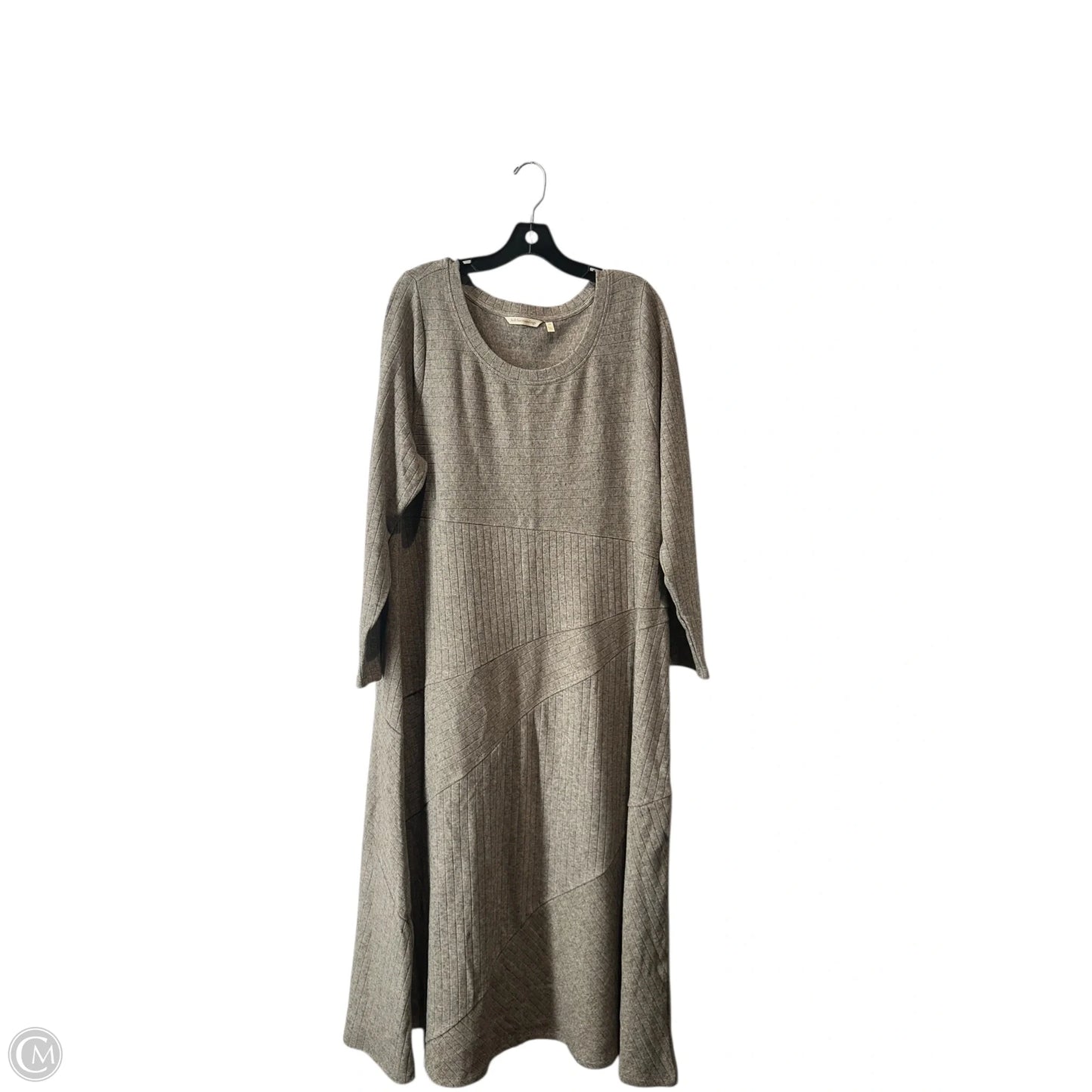 Dress Casual Maxi By Soft Surroundings In Brown, Size: 1x