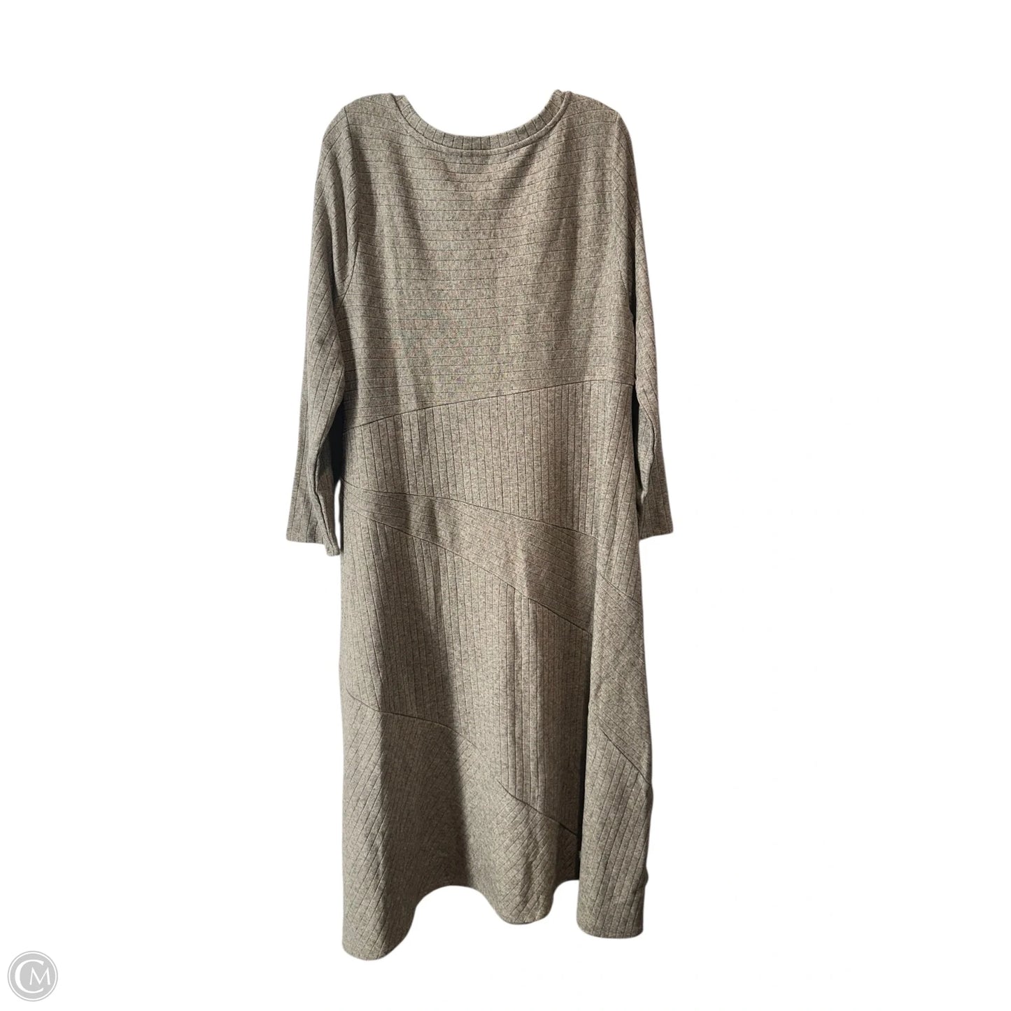 Dress Casual Maxi By Soft Surroundings In Brown, Size: 1x