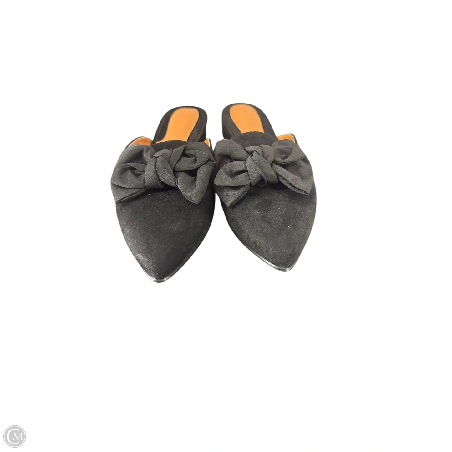 Shoes Flats By Clothes Mentor In Black, Size: 8.5