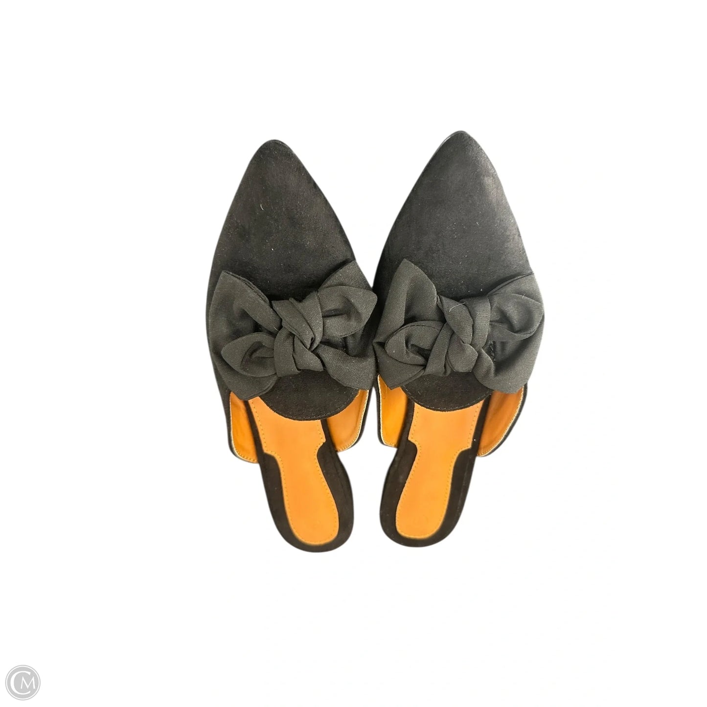 Shoes Flats By Clothes Mentor In Black, Size: 8.5