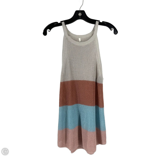 Top Sleeveless By Clothes Mentor In Multi-colored, Size: S