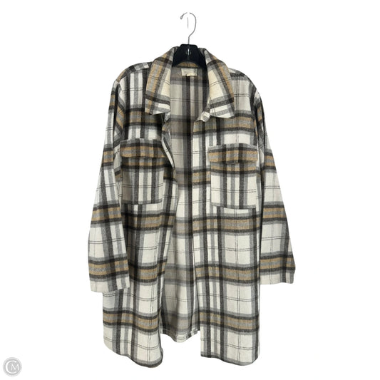 Coat Other By Melloday In Plaid Pattern, Size: 2x