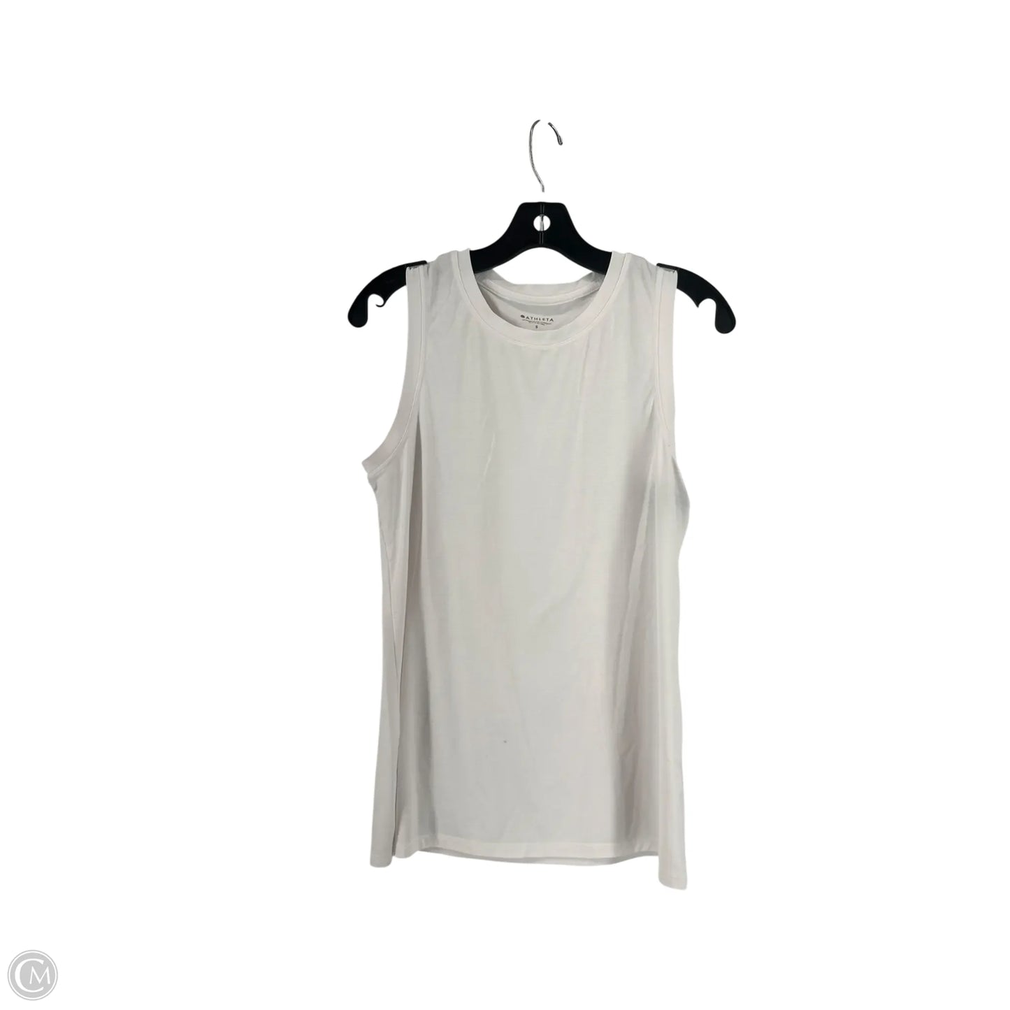 Athletic Tank Top By Athleta In White, Size: S