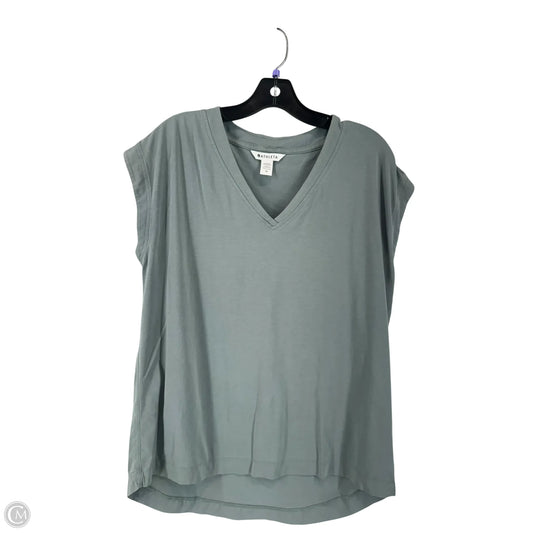 Athletic Tank Top By Athleta In Green, Size: M