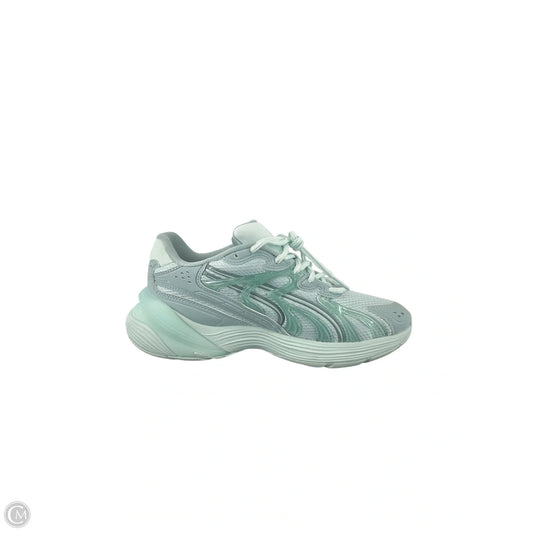 Shoes Athletic By Puma In Teal, Size: 7