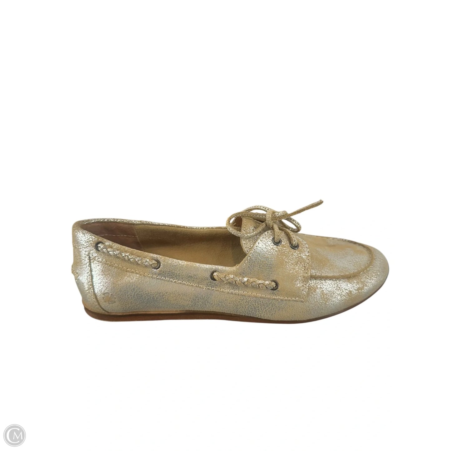 Shoes Flats By Lucky Brand In Gold, Size: 9.5