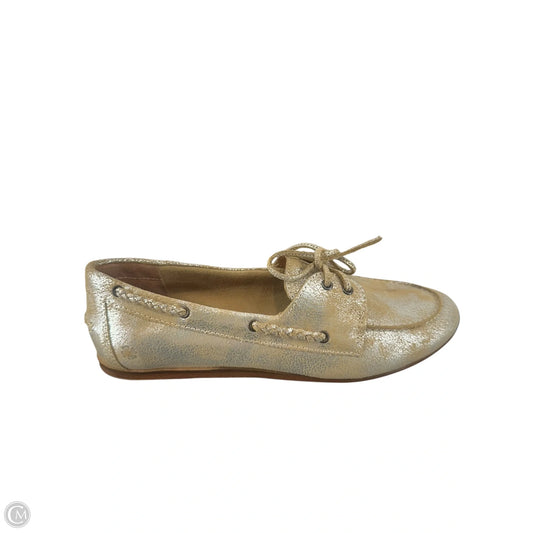 Shoes Flats By Lucky Brand In Gold, Size: 9.5