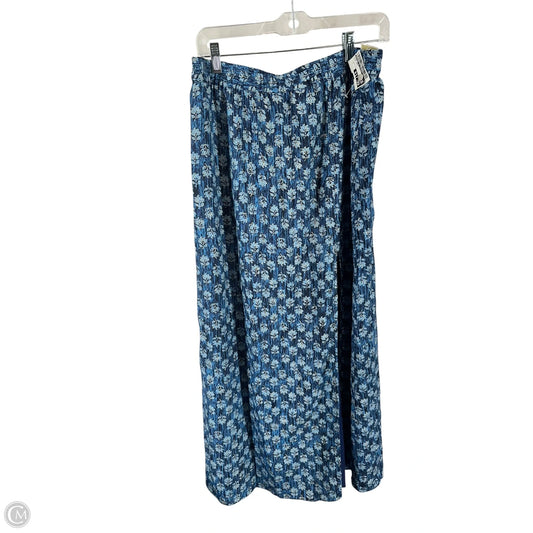 Skirt Maxi By Michael By Michael Kors In Blue, Size: M