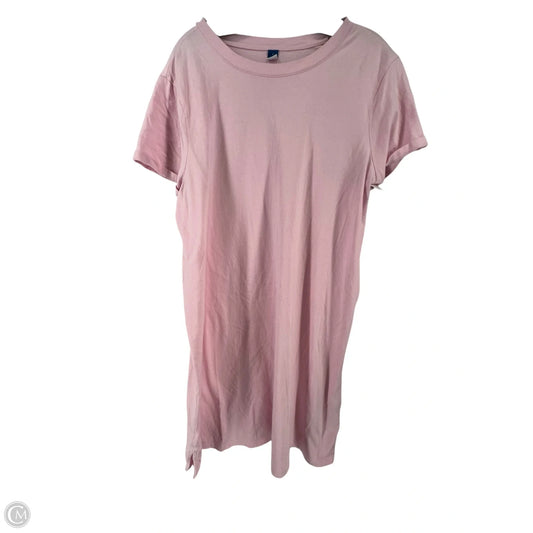 Dress Casual Short By Old Navy In Pink, Size: L