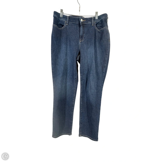 Jeans Skinny By Chicos In Blue Denim, Size: S
