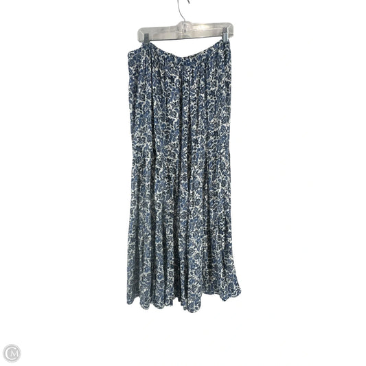 Skirt Maxi By Maurices In Blue, Size: 1x