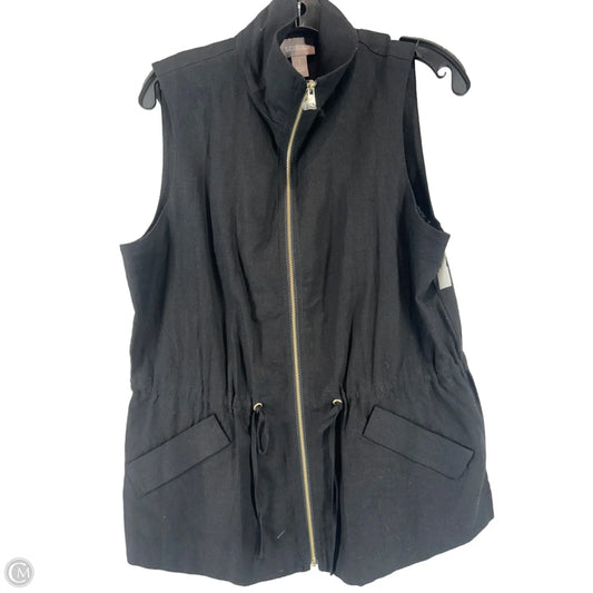 Vest Other By Chicos In Black, Size: L