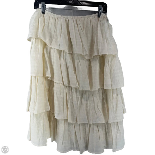 Skirt Midi By Hyfve In Cream, Size: M