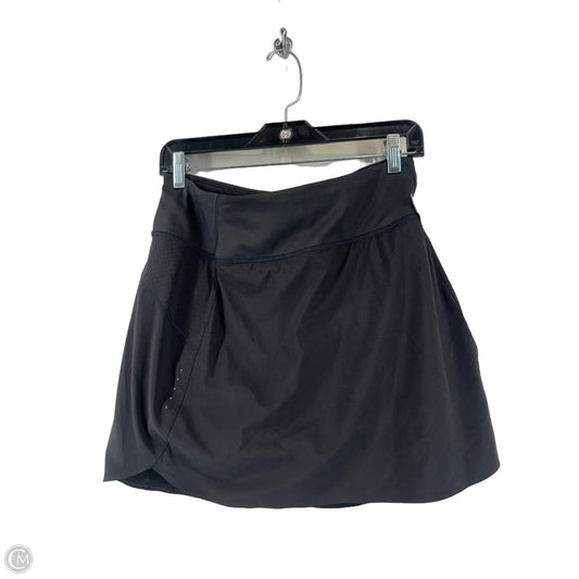 Athletic Skort By Athleta In Black, Size: M