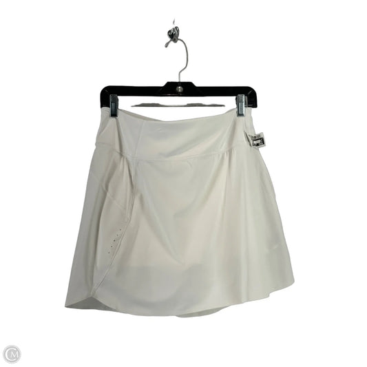 Athletic Skort By Athleta In White, Size: M