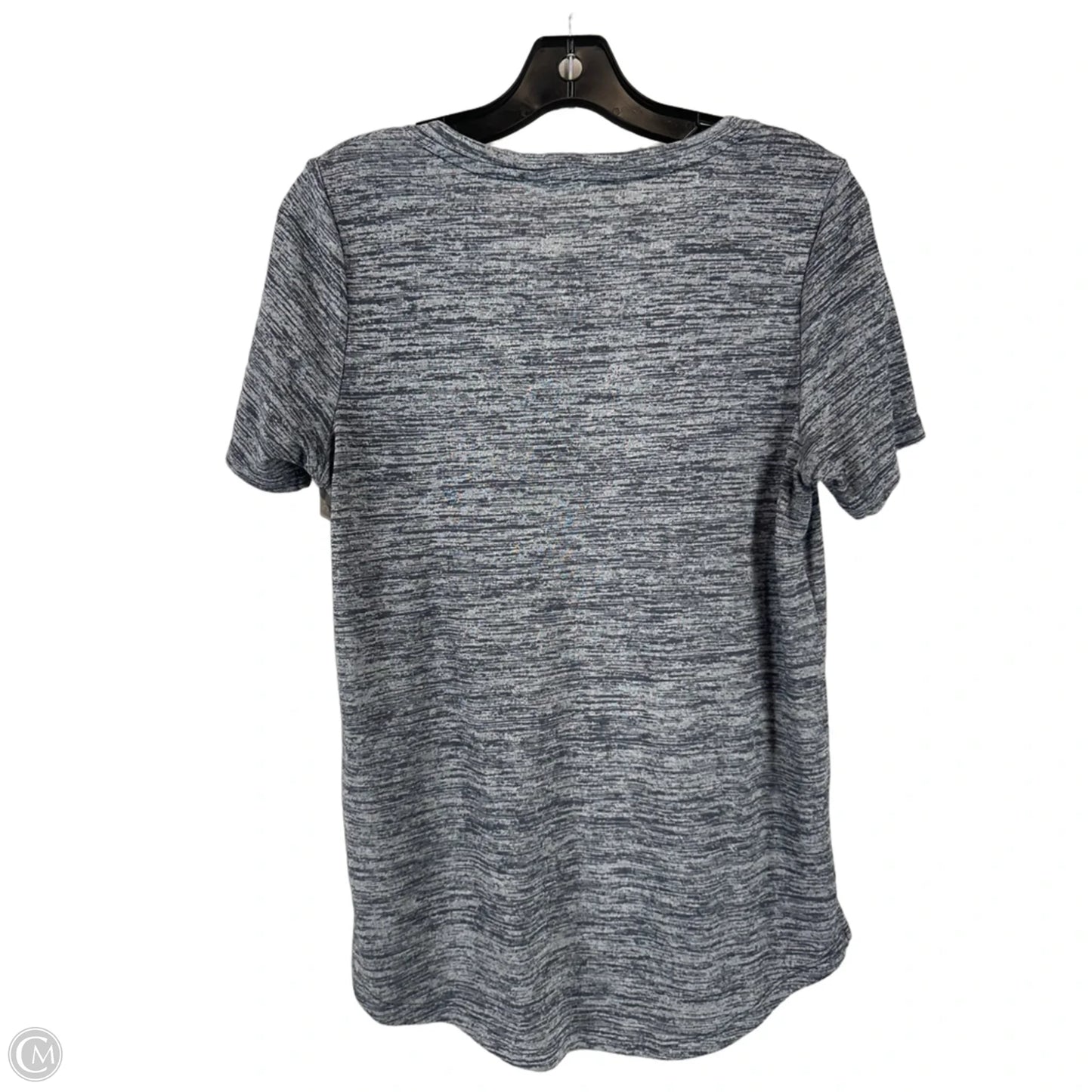 Athletic Top Short Sleeve By Athleta In Grey, Size: Xs