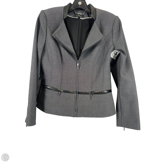 Blazer By White House Black Market In Grey, Size: 8p