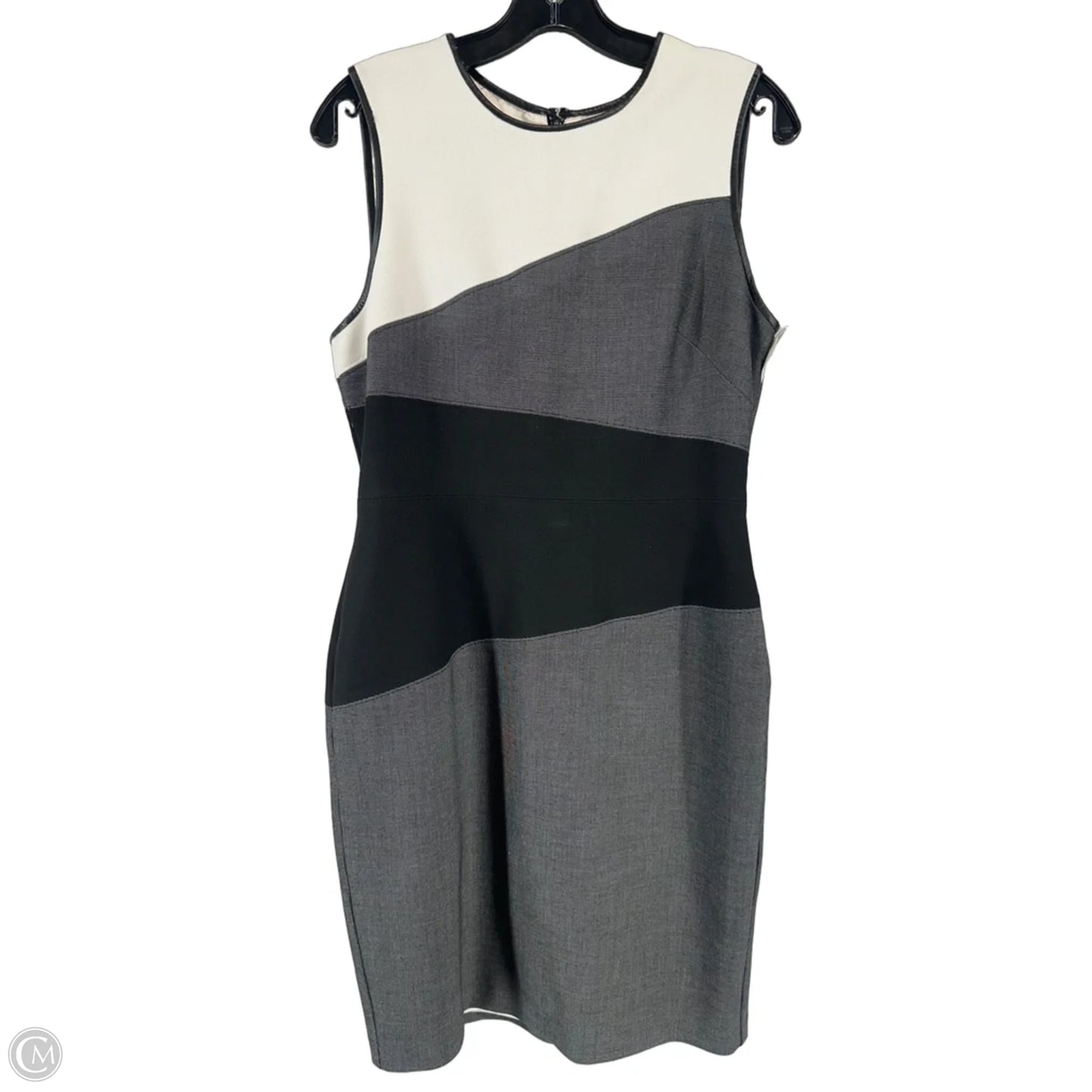 Dress Work By White House Black Market In Black & Grey, Size: 10p
