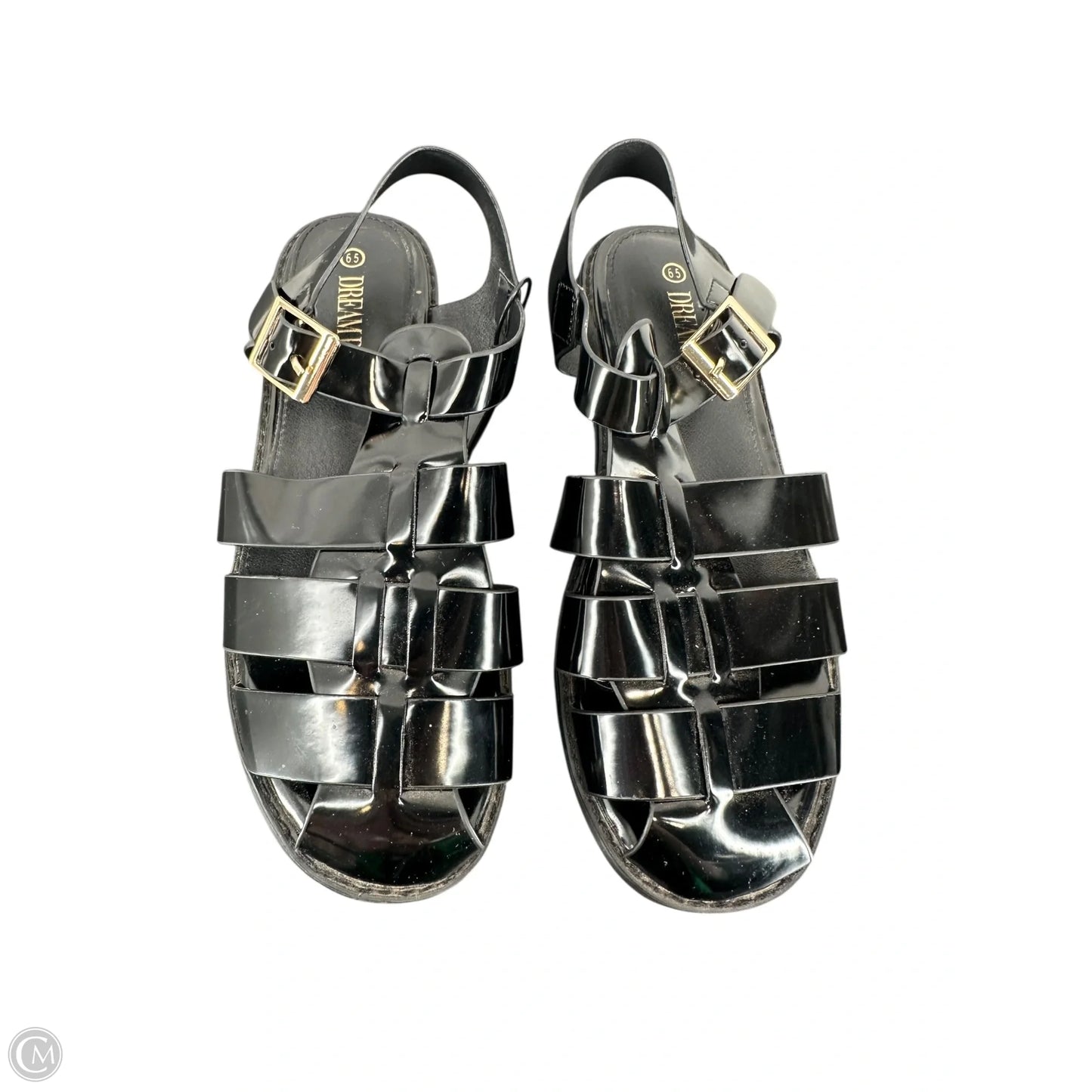 Sandals Flats By Dream Pairs In Black, Size: 6.5