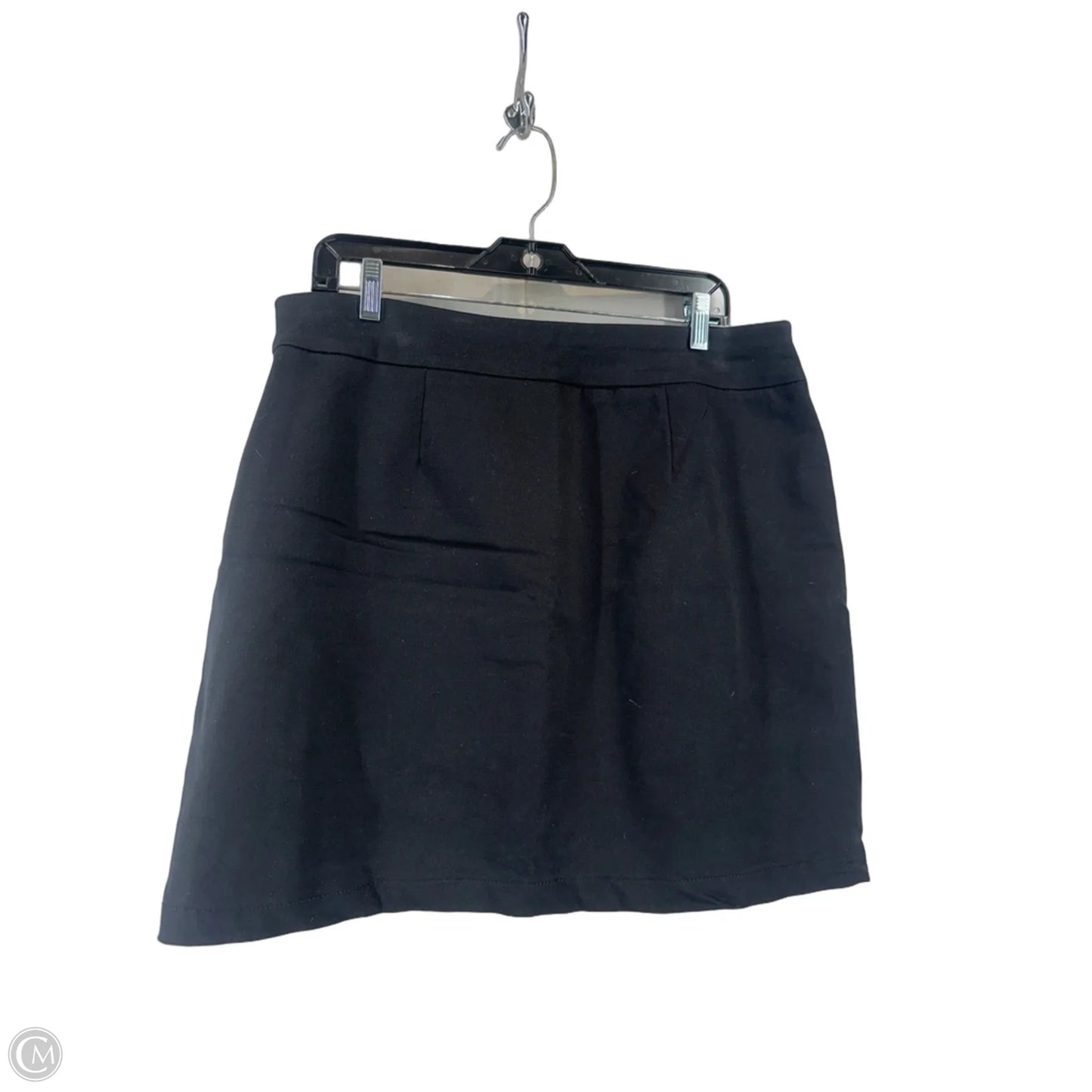Skirt Mini & Short By Croft And Barrow In Black, Size: 14
