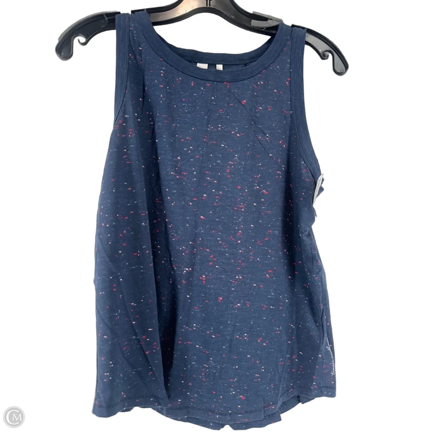 Athletic Tank Top By Clothes Mentor In Navy, Size: M