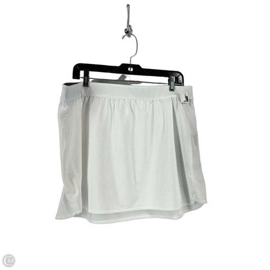 Athletic Skirt By Under Armour In White, Size: Xl
