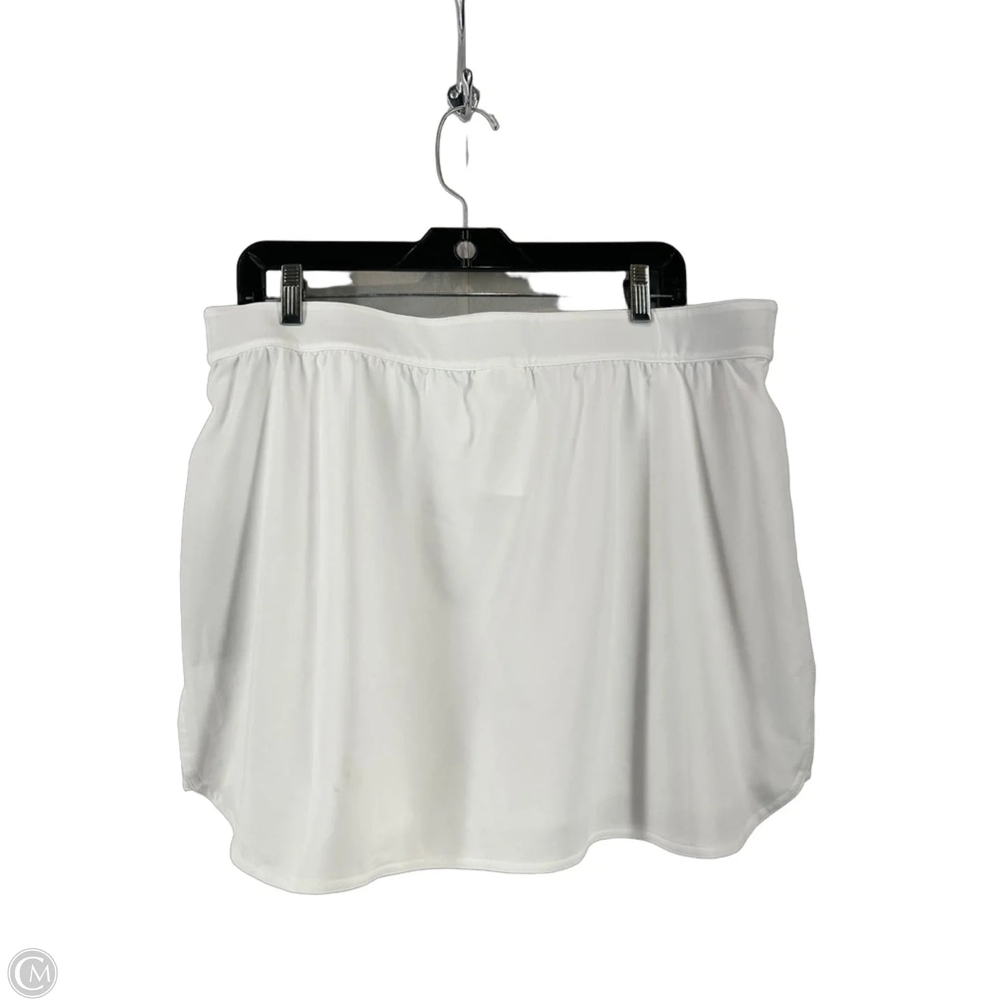 Athletic Skirt By Under Armour In White, Size: Xl