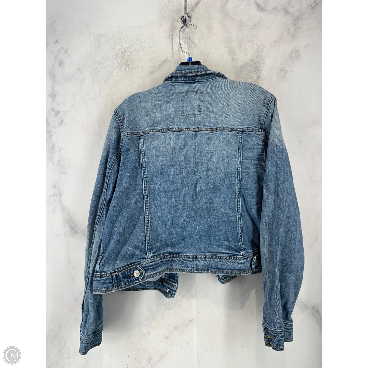 Jacket Denim By Mossimo In Blue Denim, Size: Xl