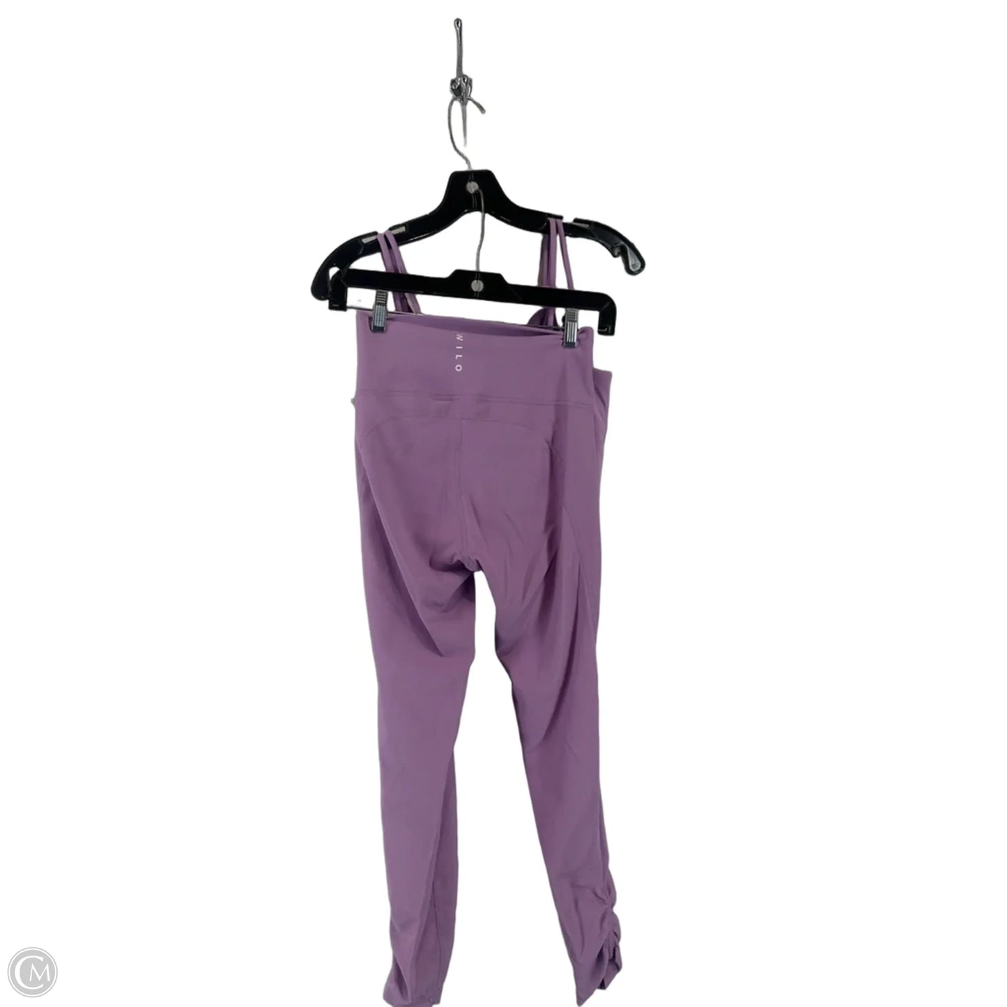 Athletic Pants 2pc By Wilo In Purple, Size: S