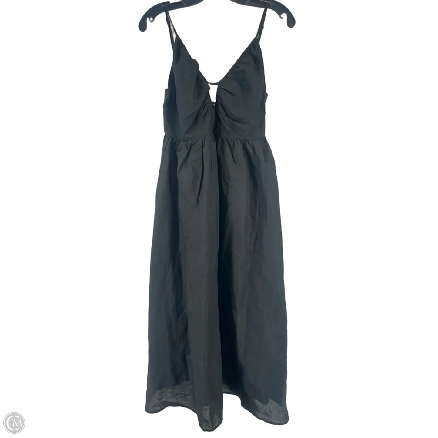 Dress Casual Midi By Meshki In Black, Size: M