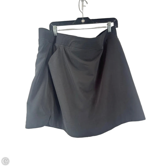 Athletic Skort By 32 Degrees In Black, Size: Xxl