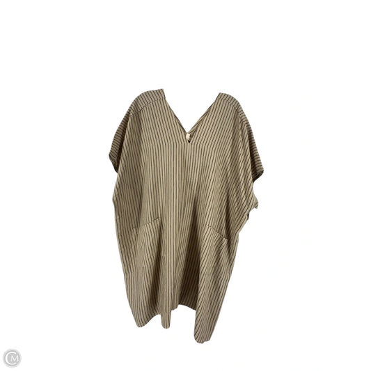 Dress Casual Short By Grade & Gather In Black & Tan, Size: M