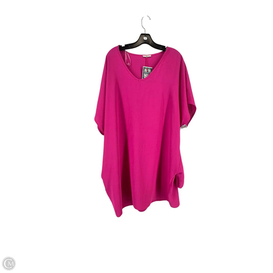 Tunic Short Sleeve By Jodifl In Pink, Size: L