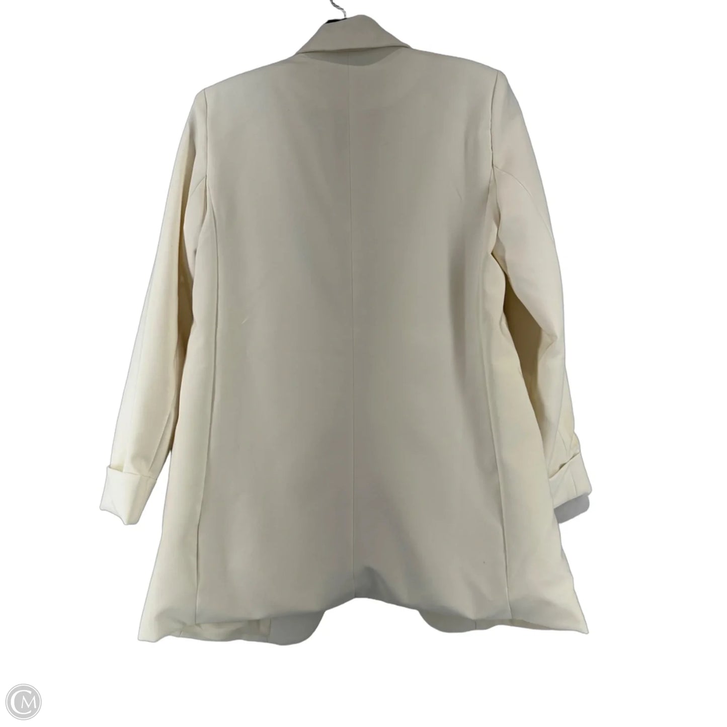 Blazer By Love Tree In White, Size: S