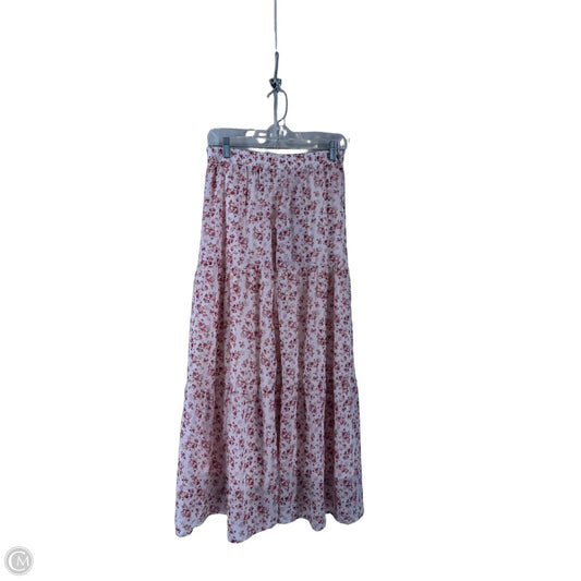 Skirt Maxi By Clothes Mentor In Pink, Size: M
