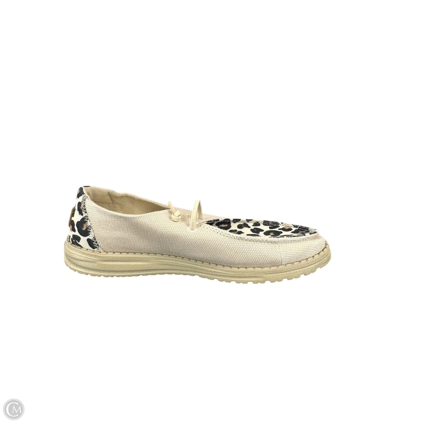 Shoes Flats By Hey Dude In Tan, Size: 9