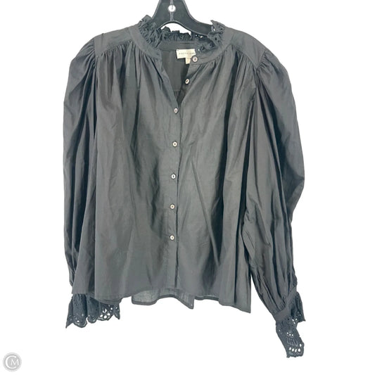 Top Long Sleeve By Entro In Black, Size: M
