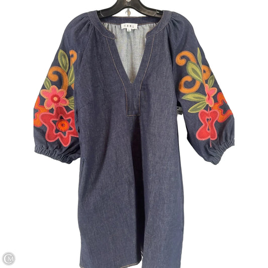 Dress Casual Short By Thml In Blue Denim, Size: L