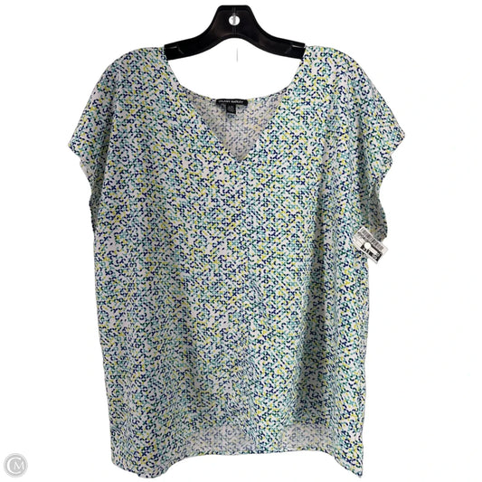 Top Short Sleeve By Hilary Radley In Multi-colored, Size: L