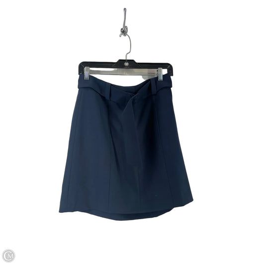 Skirt Mini & Short By Ann Taylor In Navy, Size: 2