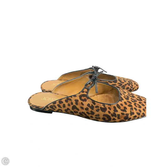 Shoes Flats By J. Crew In Animal Print, Size: 7.5